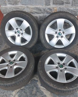 Cerchioni Skoda 16 pollici