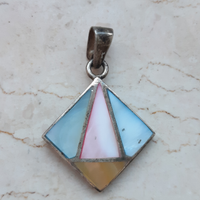 Lotto vintage Pendente Orecchini argento 925