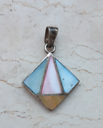 Lotto vintage Pendente Orecchini argento 925