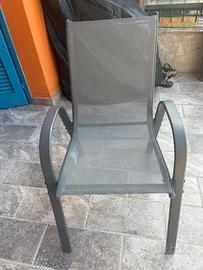 N 6  Sedie da esterno marca Gaston & Hortense