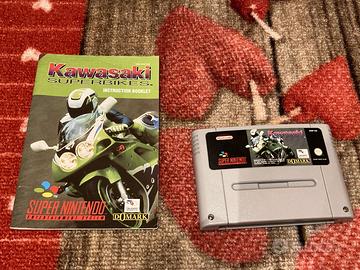 SNES Super Nintendo Kawasaki Superbike