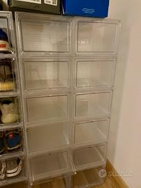 Scarpiera/Scatole per scarpe componibile-12 spazi