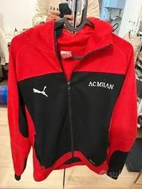 Felpa AC Milan Puma con Zip e Cappuccio – Taglia M