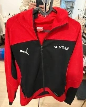 Felpa AC Milan Puma con Zip e Cappuccio – Taglia M