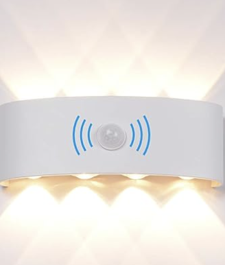 Lampada da parete LED con sensore