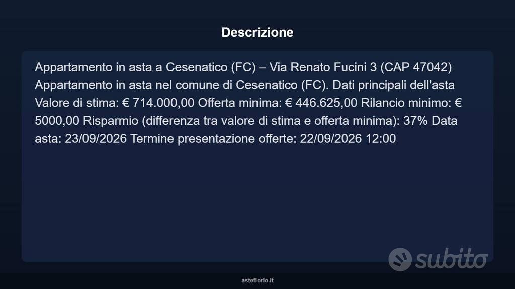 Appartamento – Cesenatico, Valverde - Vista 3