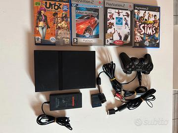 Playstation 2 PS2 Slim 75004 Originale  4 Giochi