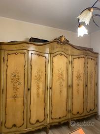 armadio in stile veneziano 5 ante