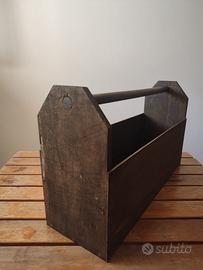 Cassetta attrezzi "Carpenter's Tote" artigianale