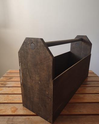Cassetta attrezzi "Carpenter's Tote" artigianale