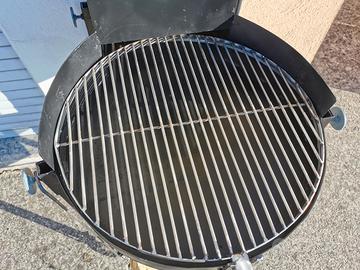 Barbecue artigianale rotondo griglia acciaio 50 cm - Giardino e Fai da te  In vendita a Potenza