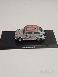 Modellino Fiat 600 Abarth