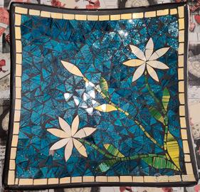 Piatto centrotavola mosaico