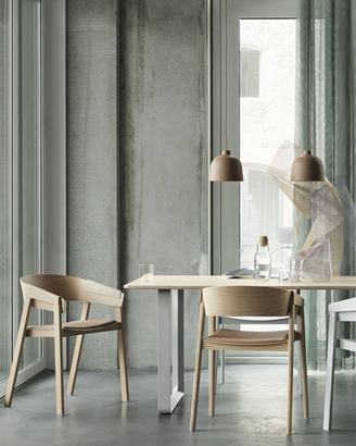 Lampada Danese Muuto Grain in colore Nera o Natura