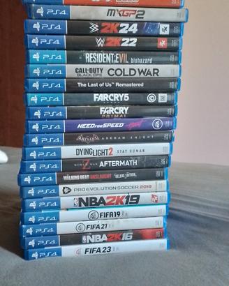 lotto giochi PS4 da collezione 