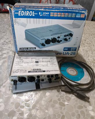 scheda audio edirol-UA25