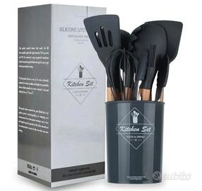 set utensili cucina 12 pezzi 