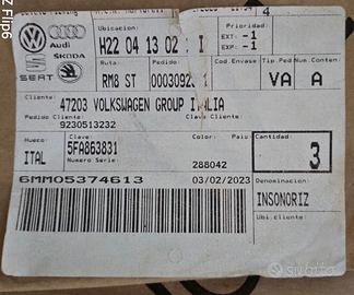 Antirombo cofano motore Cupra Formentor 5FA863831