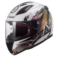 LS2,  RAPID BOHO White Black Pink, XS