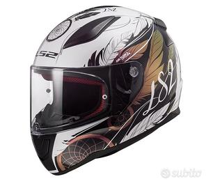 LS2,  RAPID BOHO White Black Pink, XS