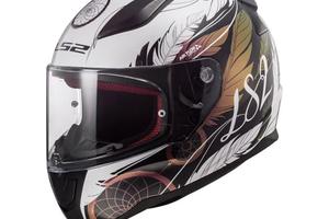 LS2,  RAPID BOHO White Black Pink, XS