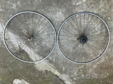 Coppia cerchi 28” da corsa tubolari Maillard