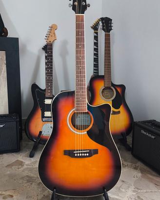 Chitarra elettroacustica Eko +Setup+Regali