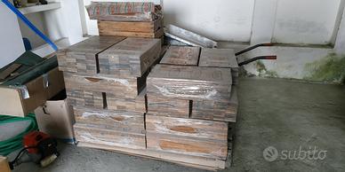 Palchetto legno Padouk nuovo