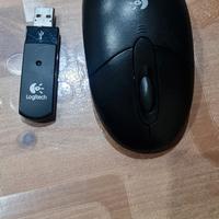 mouse Logitech Wireless senza filo