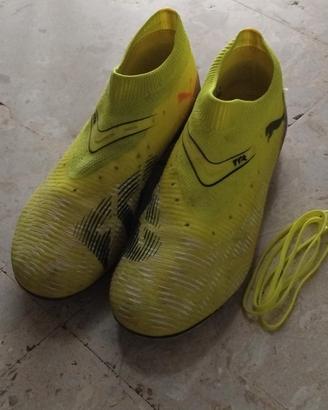Puma Future FG/AG Giallo Fluo - Scarpe da Calcio
