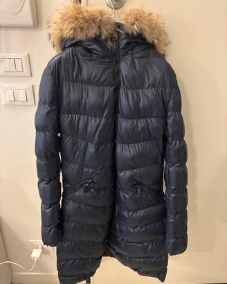 Piumino lungo Gaudì XL blu – condizioni perfette