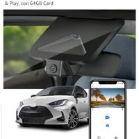 Fitcamx Dashcam 4K Compatibile con Toyota Yaris 