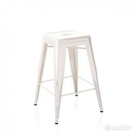 Sgabelli stile industriale Metal simil Tolix H65cm