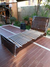 Letto singolo con cassettoni ikea SONGESAND