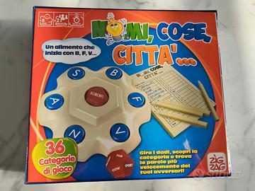 Gioco da tavolo nomi cose e Città