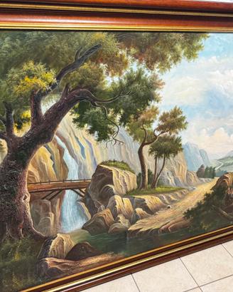 Quadro olio su tela S. Vasta