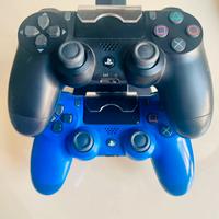 2 controller PS4 + stand di ricarica