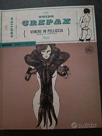 Libro a fumetti Guido Crepax Venere in pelliccia.