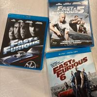 Bluray FAST&FURIOUS 1,5,6 Italiano