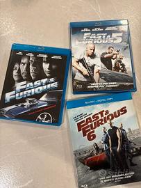 Bluray FAST&FURIOUS 1,5,6 Italiano