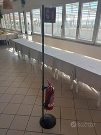 BASI PER ESTINTORI CON ESTINTORI