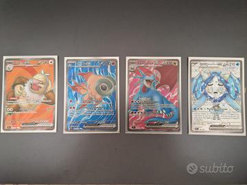 Lotto carte pokemon full art ITA🇮🇹 - NM