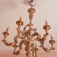 Ampadario color Oro e Argento