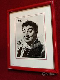 autografo Gino Bramieri