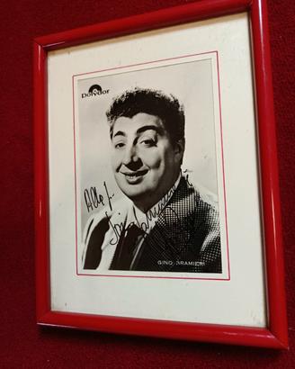 autografo Gino Bramieri