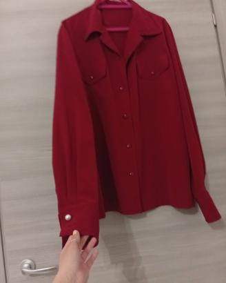 Camicia rossa vintage.
