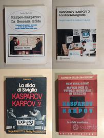 Lotto Libri Scacchi - Match Kasparov-Karpov