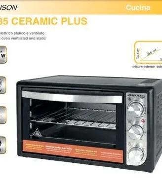 Forno Elettrico JOHNSON C 35 CERAMIC PLUS