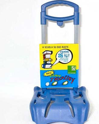 Easy trolley maxi junior blu portata 26 kg