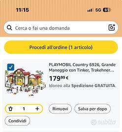 Gioco Fattoria Country PLAYMOBIL 4-10 anni
